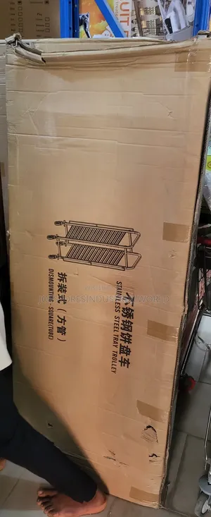 Stainless Steel Tray Trolley