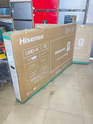 Original Hisense 55 Inches Smart Tv 2 Years Warranty With Voice Remote