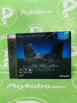 Netgear Nighthawk Ax8 Ax6600 Wireless Tri-Band Gigabit Router (Rax70)