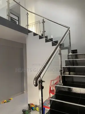 Sus 304 Stainless Steel Handrail Installation in Lagos.
