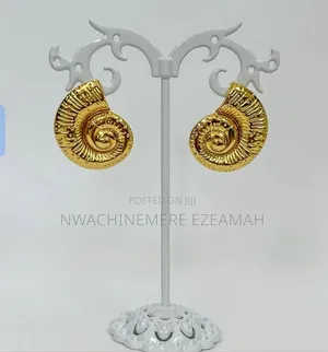 Luxury Gold Stud Earrings for Women – Stainless Steel Trendy Jewelry