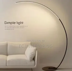 Modern Led Arc Floor Lamp Living