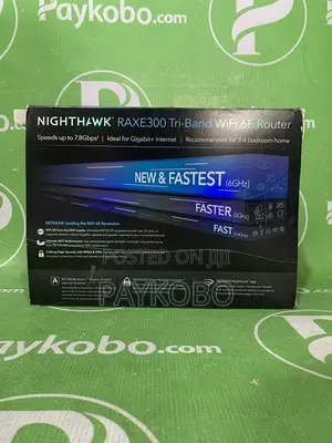 Netgear Nighthawk Tri-Band Wifi 6e Router (Raxe300)