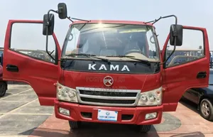 Kama 8-Ton Red Dump Truck – Heavy-Duty Tipper for Construction