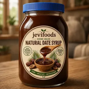Natural Homemade Date Syrup