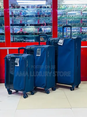 High Quality Fabric Travel Luggage Bag Set– Spacious, Strong Durable