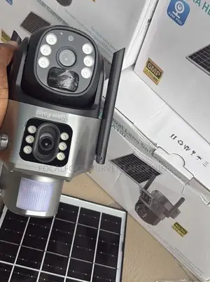 Dual Lens Solar PTZ Camera