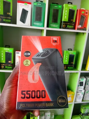 New Age 55000mah 22.5w Digital Fast Charge Power Bank