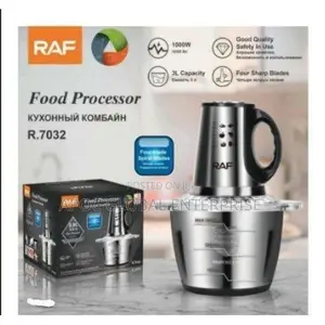 Raf Rw Food Processor 3l Capacity With Stainless Steel Bowl