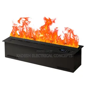 3d Atomizing Fireplace for Living Room Multi-Color Fake Flame