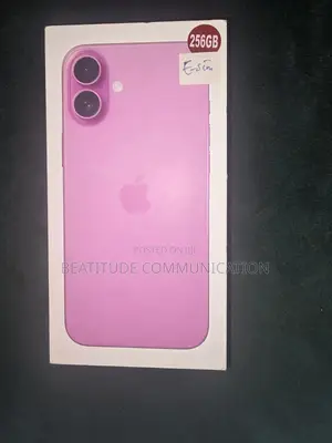 New Apple iPhone 16 Plus 256 GB Pink