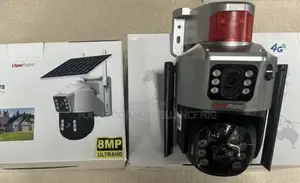V380 Pro Solar Powered 4g Dual-Security Camera System