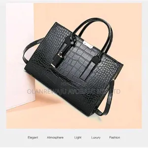 Leather Women Black Messenger Bags