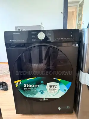 Hisense 8/5kg Front Load Washer Dryer | Silver | Excellent Condition