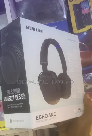 Green Lion Echo Anc Wireless Headphone With Active Noise Cancellation