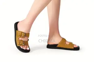 Ladies Classic Double Buckle Sandals for Everyday Use(Water Friendly)