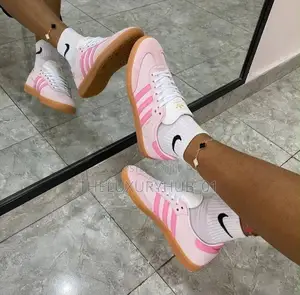 Pink Adidas Samba