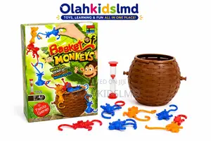 Basket of Monkeys Family Hanging Game – Fun for Kids Ages 3