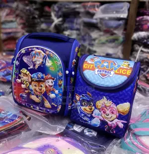 2in1 Children School Bag and Lunch Bag Make Your Choice