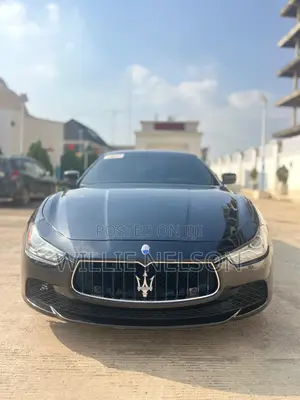 Maserati Ghibli S Q4 4dr Sedan AWD (3.0L 6cyl Turbo 8A) 2015 Black