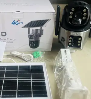 Dual Lens Solar PTZ Camera