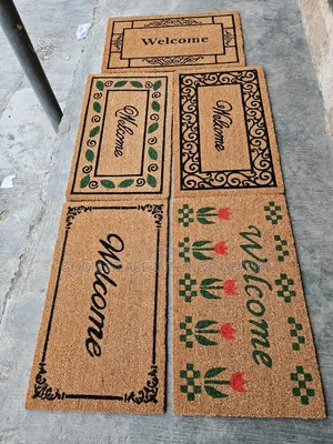 Welcome Door Mat for Indoor and Outdoor Decorations Available