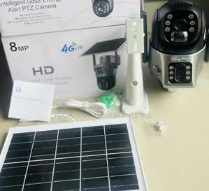 4g Intelligent Solar Energy Alert Security PTZ Camera
