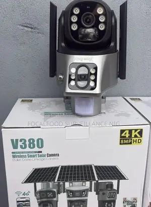 Smart Rotational CCTV Camera Dual Lens 10mp