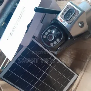 Dual Lens Solar PTZ Security Camera