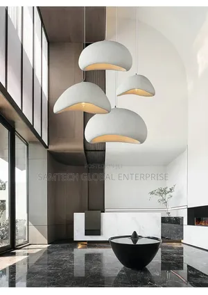 Modern Sculptural Dome Pendant Light Cluster