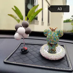 Home Decration Diamond Bear Car Air Freshener Scents for Cars