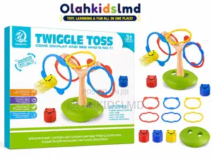 Kids Twiggle Toss Ring Toss Game Balance Coordination Toy (3+ Years)