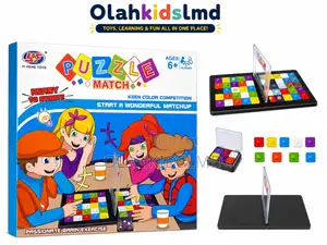 Puzzle Match Memory Game Educational Color Matching Board Game for Kid
