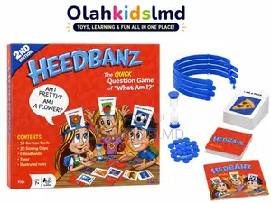 Hedbanz Guess Who Am I? Family Card Game – Fun Kids Party Game