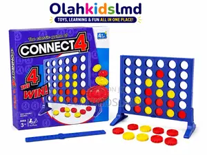 Connect 4 Classic Strategy Board Game for Kids Family (2 Players)