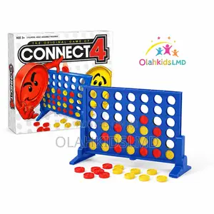 Connect 4 Classic Family Board Game 2 Player Strategy Game (Ages 3+)
