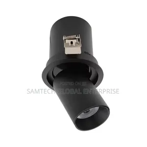 Modern Adjustable Recessed Led Spotlight – Matte Black