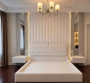 Cream Color Bedframe