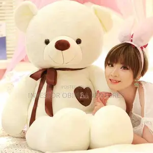 Cream Foreign Teddy Bear- 80cm