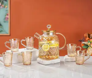 Tea Jug With Cups