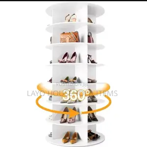 7layers Rotating Shoe Rack
