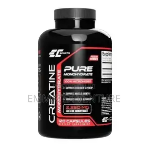 Earth's Creation Creatine Monohydrate Capsules 2250mg, 120caps