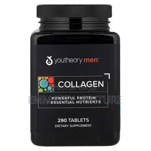 Youtheory Men's Collagen Hair Skin Support- 5,000mg - 290 Tablets