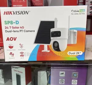 Hikvison Dual Lens 4g Solar Camera