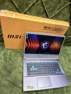 New Laptop MSI GF65 Thin 10UE 8GB AMD Ryzen 5 SSD 512GB
