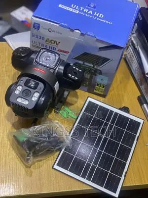 Essecloud Triple Lens Solar Camera Es30