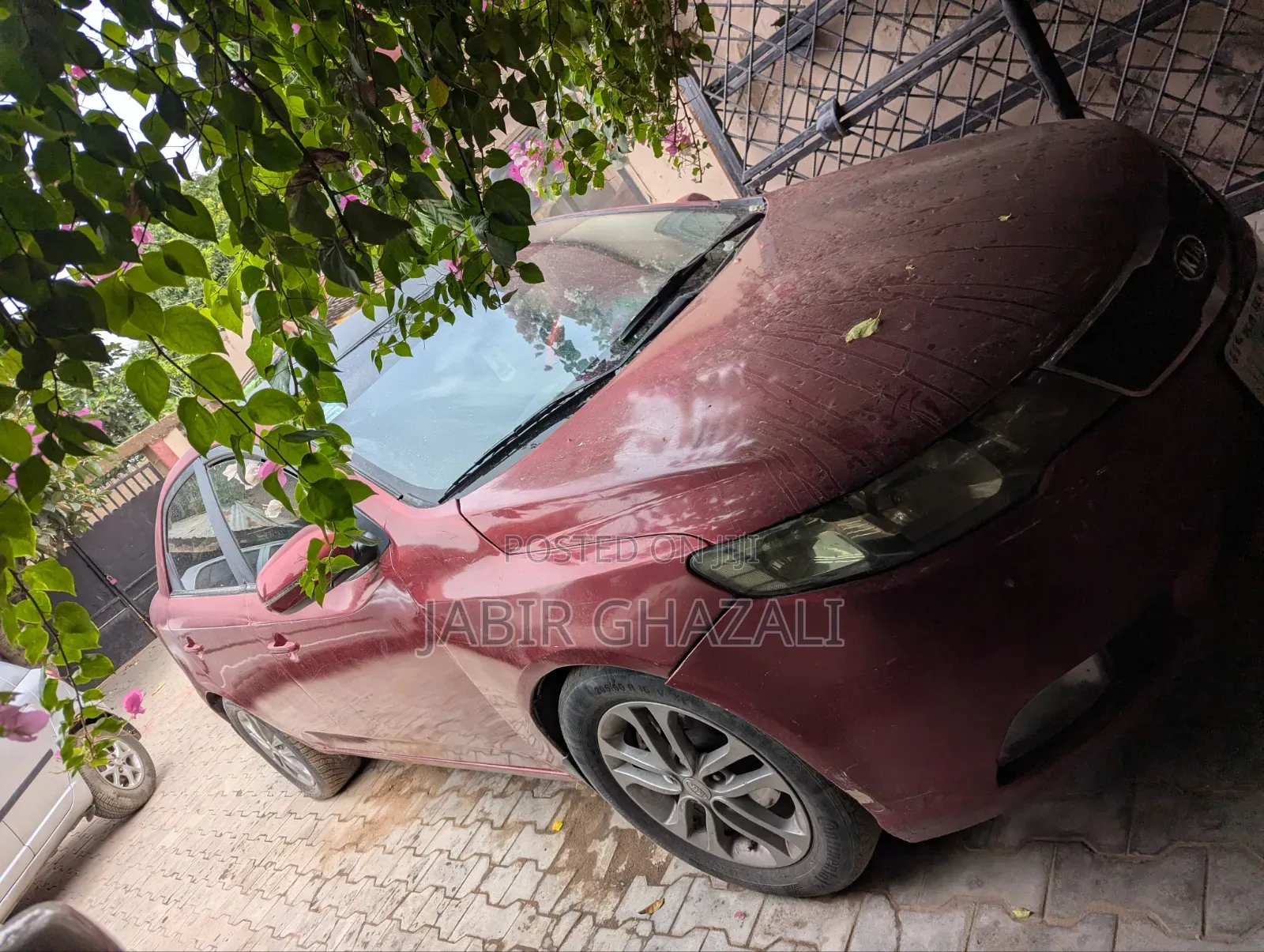 Kia Cerato 2008 Maroon