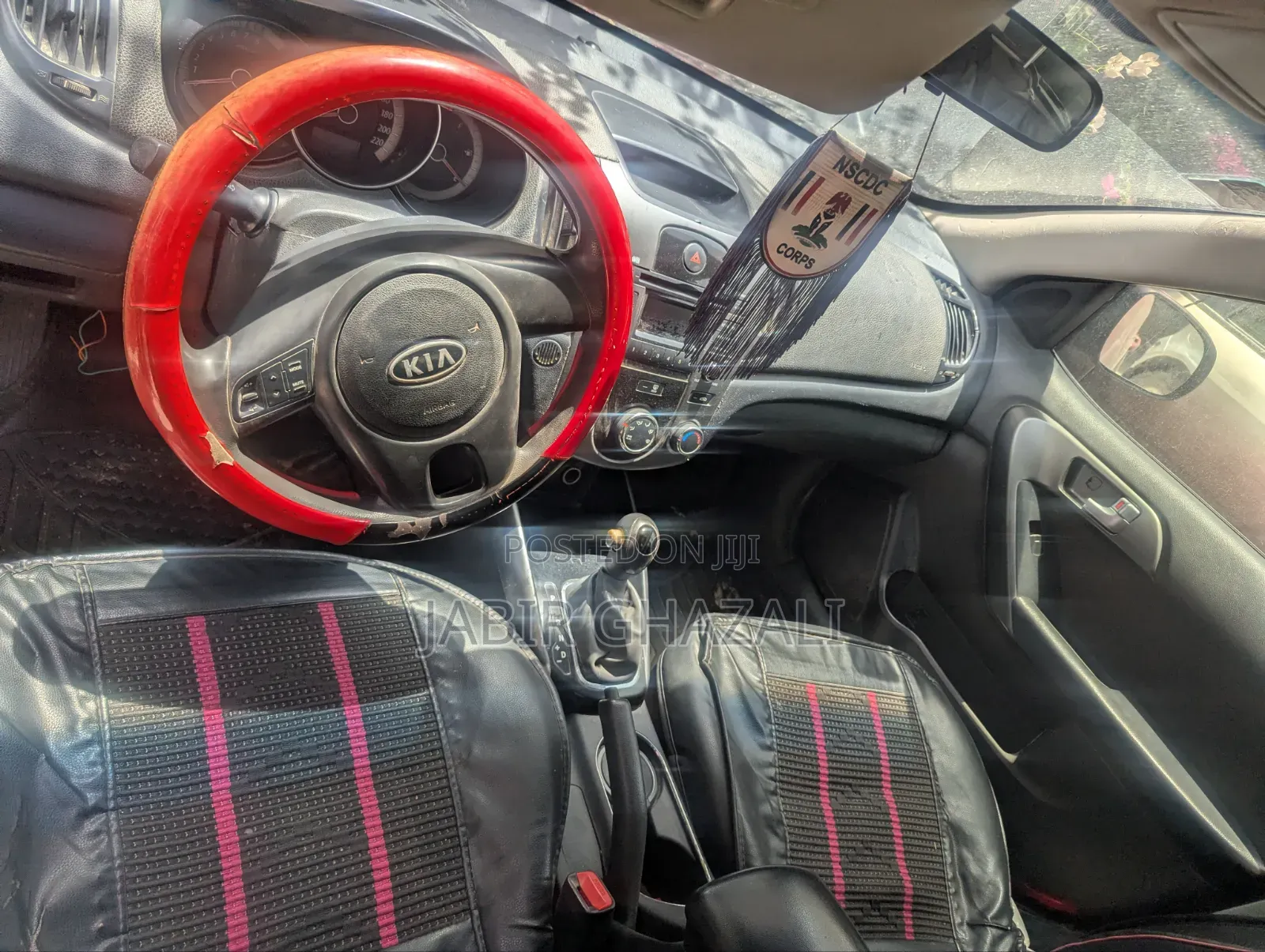 Kia Cerato 2008 Maroon
