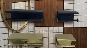 2-in-1 Modern Toilet Roll Holder