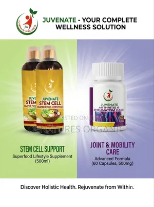 Juvenate Arthritis and Raumatism, Superfood Stemcell Wuse Abuja Store